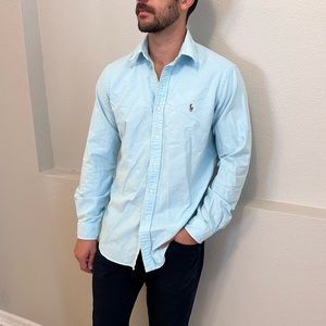 Men's Classic Fit Long Sleeve Oxford Shirt